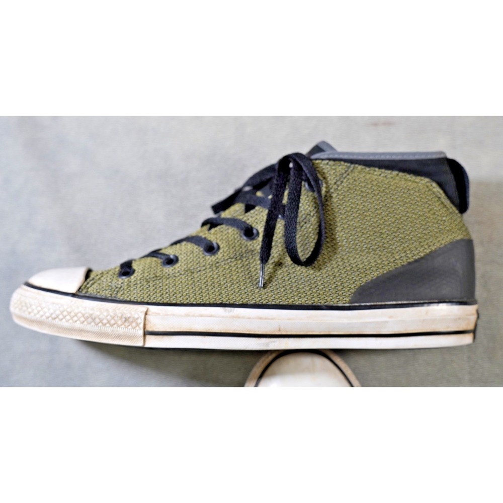 Converse Chuck Taylor All Star Shoes Mens Size 10 Green Mesh High‎ Top 155484C